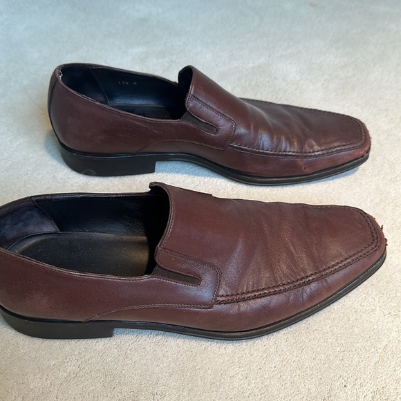 Monte Rosso Men\'s Lucca Nappa Leather Brown Loafers main image 5